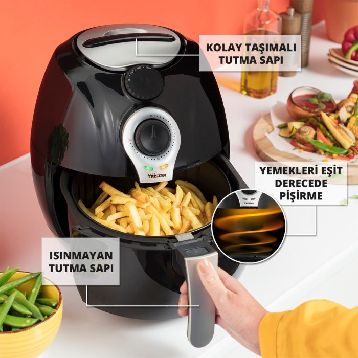 Tristar Airfryer Xl | 1500 W | 3,2 L | 6990 - Görsel 5