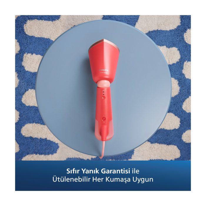 Philips 5000 Serisi STH5020/40 1400 W Kırmızı Buharlı Düzleştirici - Görsel 7